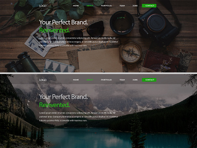 Minimalistic Travelling Website UI Design branding graphic design