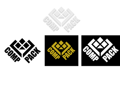 COMP-PACK Logo app logo brand company logo dailyui005