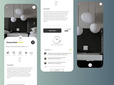 hotel book concept