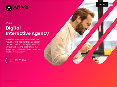 Affivix Digital Interactive Agency digitalinteractive interaction design interactive userexperience