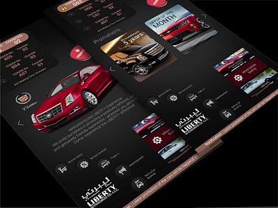 Liberty automobile interaction design user interface userexperience