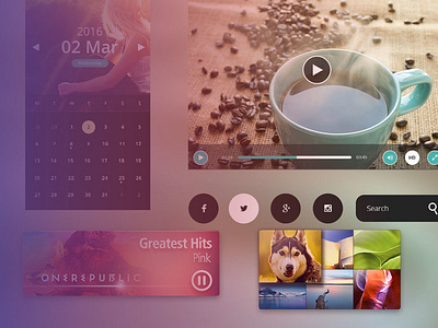 User Interface Library Design app component library design ui ux