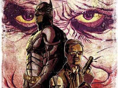 Dark Knigth Trilogy batman illustration