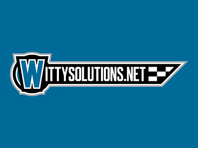 Witty Solutions - Web Mark corporate branding design logo