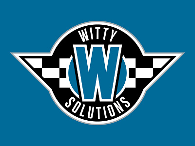 Witty Solutions - Primary Mark corporate branding design logo