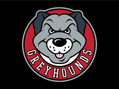 Greyhound athletic branding branding design dog greyhound illustration logo