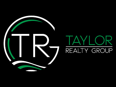 Taylor Realty Group branding corporate branding design logo realty typography vector