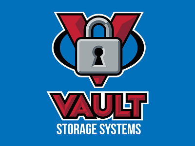 Vault Storage Systems corporate branding typography