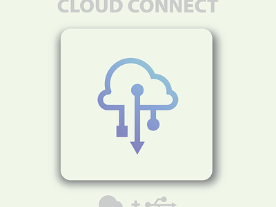Cloud Connect branding graphic design logo