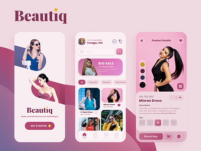 Beautiq - Beauty Boutique (Odama Studio Challenge)