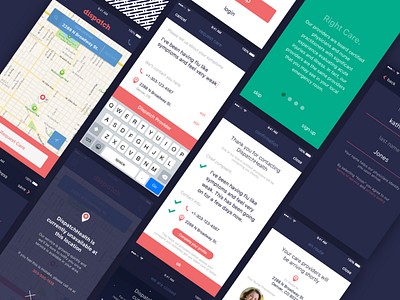 Dispatch Health - App Screens