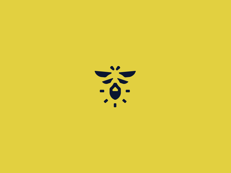 S*PARK - Firefly Mark branding bug firefly identity light bulb logo park pattern symbol wings