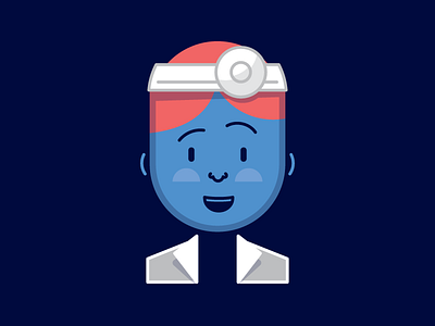 Doctor, Doctor, Tell me the news. avatar character doctor friendly healthcare illustration smile wip