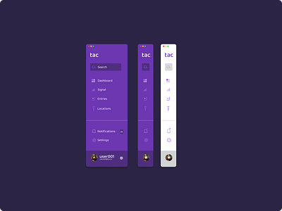 Sidebar design ui ux