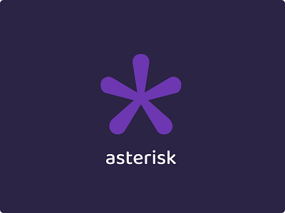 asterisk branding design ui ux