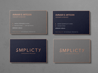 Smplicty | Business Cards