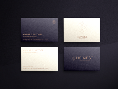 Honest Business Cards branding