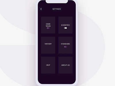 Daily Ui: Day 7 - Settings app application daily daily ui dailyui design design challenge graphic design mobile mobile phone phone app phone design settings settings design ui ui design