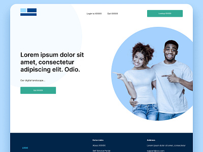 Landing Page (Web)