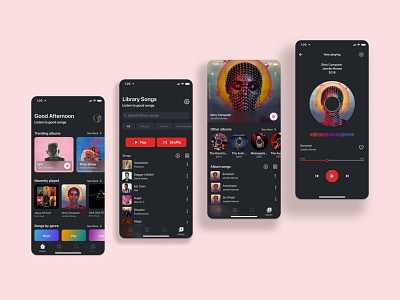 Music Player UI/UX