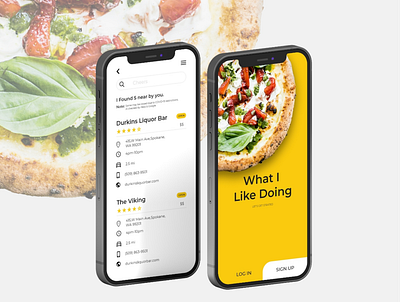 Wild - Food app app delivery design food illustration uiux