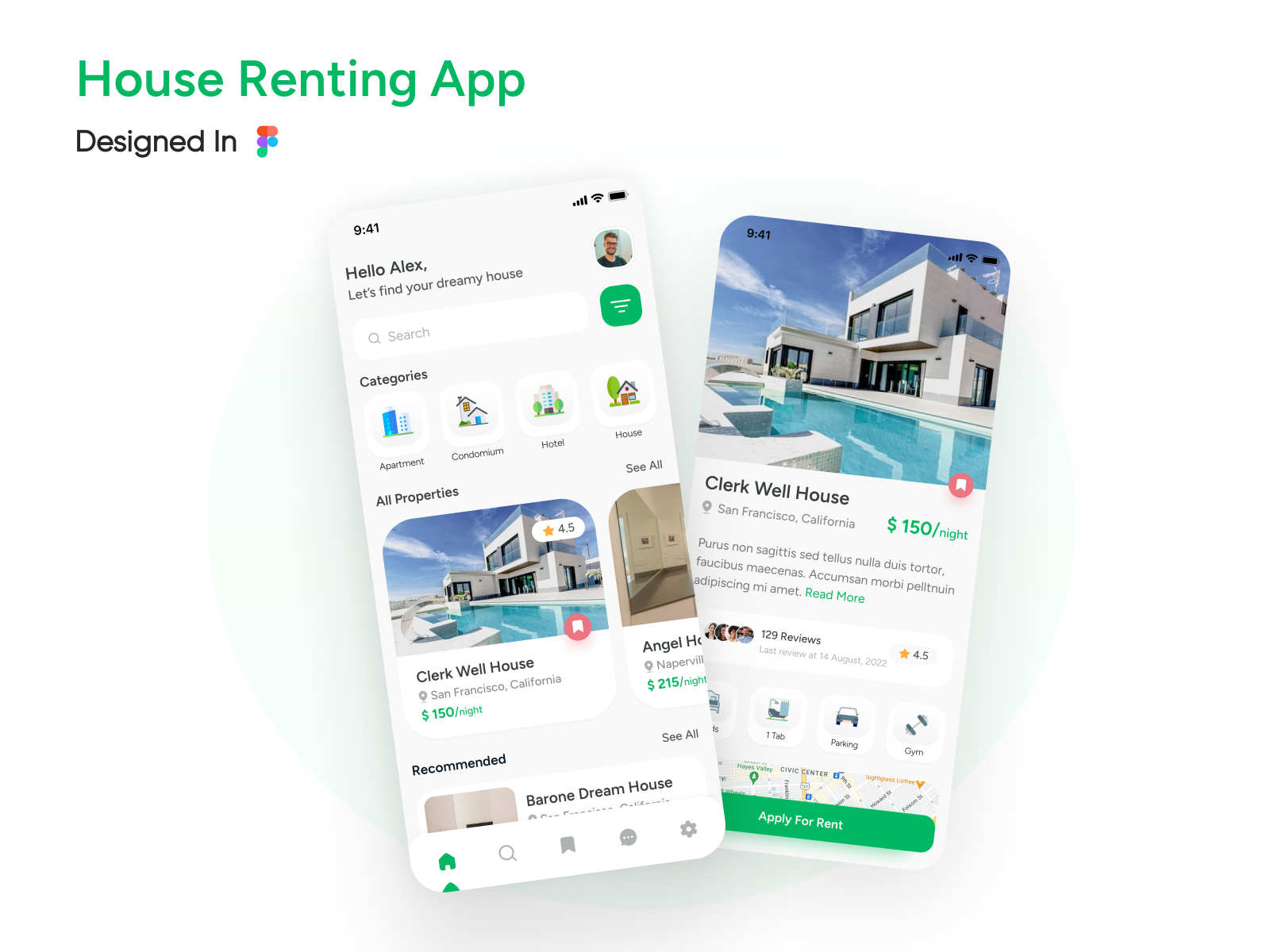 House Renting App by Nurshad Rahman on Dribbble