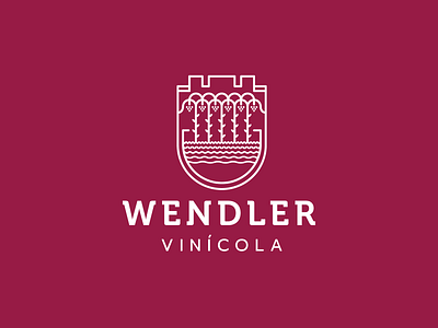 Wendler Vinícola branding graphic design logo