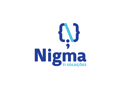 Nigma branding graphic design logo