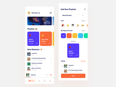 Music App Concept