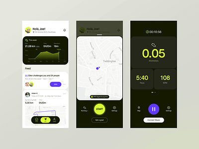 Kappi — Running & Cycling App // Run