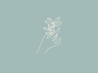 Peotry bouquet digital design digital illustration flower flower illustration hand handdraw line design logo vector
