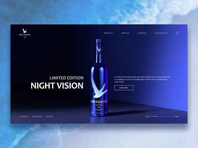 Grey Goose Vodka Concept Design