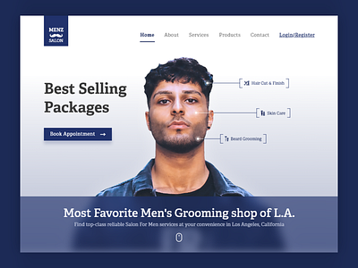 Men's salon in LA. One stop solutions for men grooming in LA.
