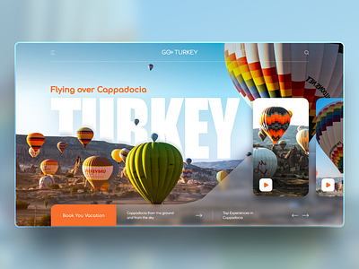 Book your vacation activities in turkey concept design app branding cappacodia design graphic design illustration logo minimal travel travelagency travelphotography turkey typography ui ux vector