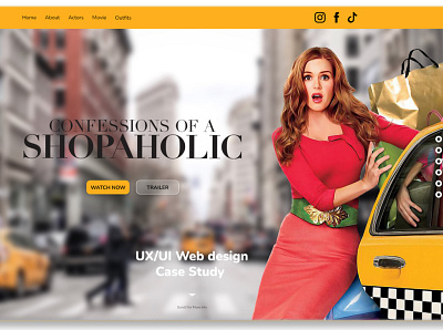 UX/UI Web design Case study casestudy design interface redesign ui ux web webdesign