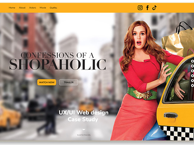 UX/UI Web design Case study