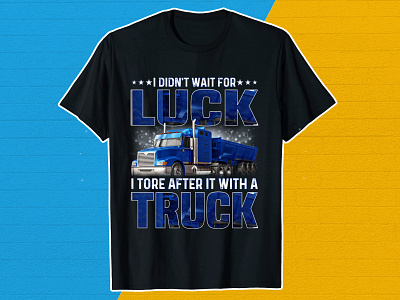 TRUCK T-SHIRT DESIGN amazon coloring book graphic design illustration kdp pod t shirt t shirt design truck truck t shirt design