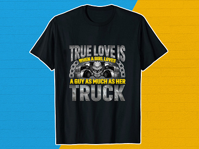 TRUCK T-SHIRT DESIGN amazon car t shirt coloring book design graphic design illustration pod t shirt t shirt design truck truck t shirt design