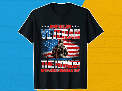 VETERAN T-SHIRT DESIGN amazon coloring book graphic design illustration pod t shirt t shirt design usa army t shirt design veteran t shirt design