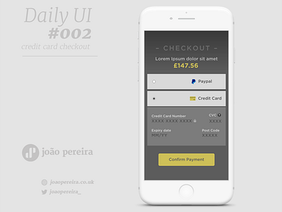 Daily Ui #002