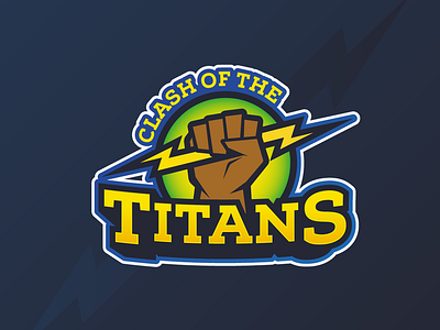 Clash Of Titans Logo branding clash of titans illustration logo logo vector