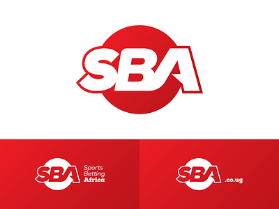 SBA Sports Betting Africa africa betting branding design football logo sports sports betting sports logo typography vector