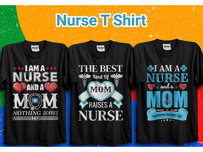 Nurse t shirt design fashion