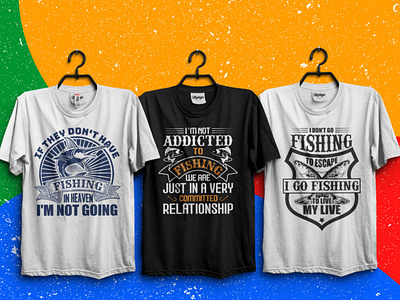 Fishing t shirt design