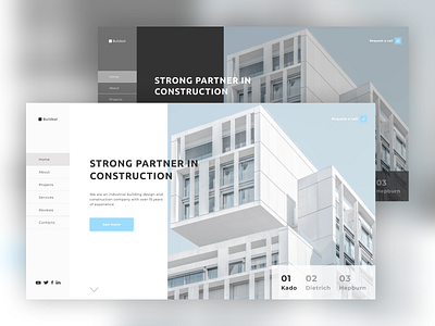 Buildeal - Construction Company Website Design