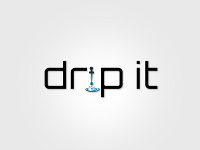 Drip It Logo art branding design graphic design icon illustration logo ui ux vector