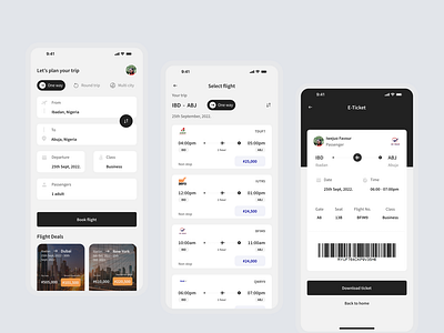 Flight Booking app