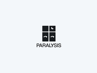 Paralysis scary moovie logo mark