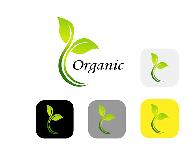 Leaf logo/organic logo/botanical logo/herbal logo
