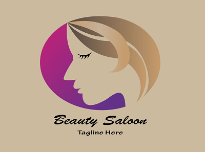 Beauty Parlour/ Beauty Saloon/Beauty Spa Logo beauty parlour logo beauty saloon logo beauty spa logo brand logo fashion logo female logo symbol weman logo